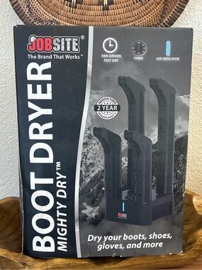JobSite Boot Dryer in Black
